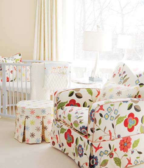 Nursery with colour