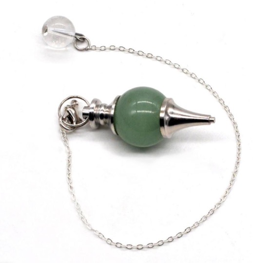 A dowsing pendulum